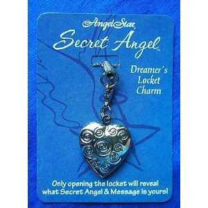  Secret Angel Dreamers Locket Charm Arts, Crafts & Sewing