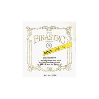    Pirastro Wondertone Gold Label Violin G String Musical Instruments