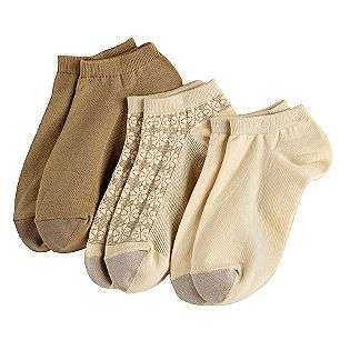 Daisy Lace Footies  Silvertoe Clothing Intimates Socks & Hosiery 