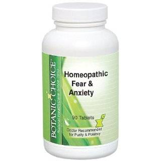Botanic Choice Homeopathic Fear and Anxiety Formula, 300 mg, 90 
