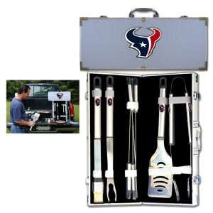  BSS   Houston Texans NFL 8pc BBQ Tools Set: Everything 