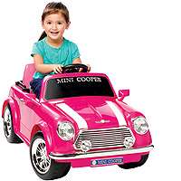 Mini Cooper Ride On   Pink   Kidz Motorz   Toys R Us