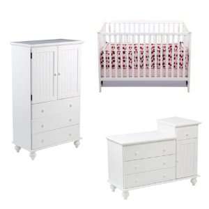  Delta   3 Piece Collection with Riley Crib and Shaker 