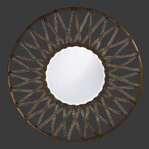  Lucy Mirror   Antiqued Silver