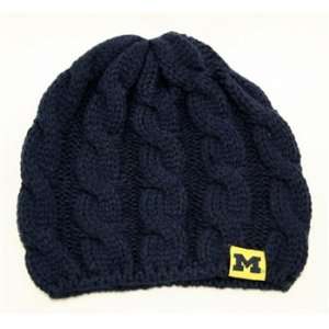   Michigan Wolverines Womens Winter Hat Adult Size