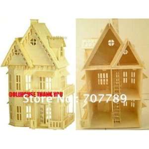   miniature doll house play house toy puzzle miniature: Toys & Games