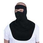   Weather Headwear Neoprene Half Face Mask, Fleece Neck Shield, Black