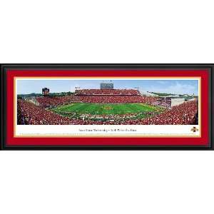  Iowa State University   Jack Trice Stadium DELUXE Framed 