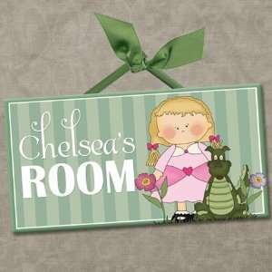   Personalized Kids Room Wall Door Sign DRAGON DREAMS: Everything Else