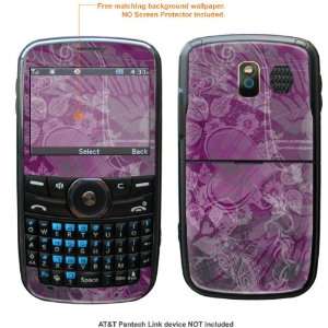   Skin STICKER for AT&T Pantech Link case cover Link 394 Electronics