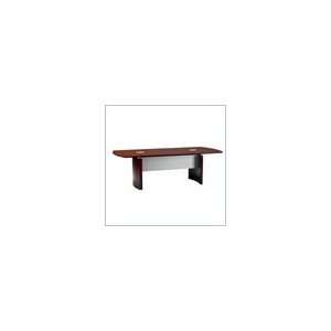   Curved End Conference Table in Sierra Cherry Finish