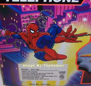 Spider Man Animated Series Telephone Sealed 1994 MIB  