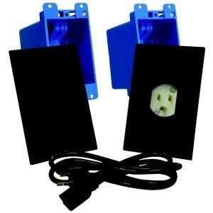 MIDLITE A46 B D COR RECESSED RECEPTACLE & POWER INLET KIT 