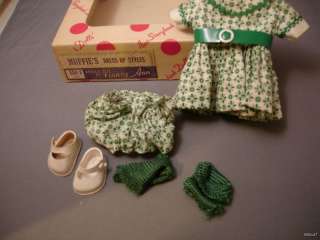 1957 Orig. Nancy Ann 8 Muffie Outfit Minty Tagged w/Box  
