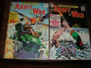 Our Army at War 29 264    lot of 19 comic books  