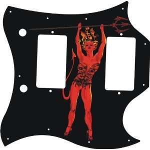  Demon Girl Graphical Gibson SG Standard Pickguard Musical 
