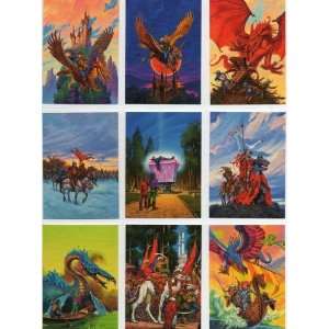 1994 Darrel K Sweet Cards Set 1 90 fantasy Cards + Chase Card Set 