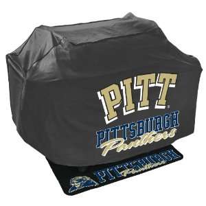  Mr. Bar B Q NCAA Grill Cover and Grill Mat Set, Pittsburgh 