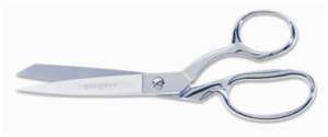 Gingher 8 Serrated Edge Straight Scissors Right  