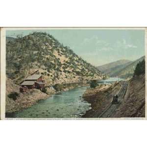   CA   Kittridge Dam and Electric Power Plant 1900 1909: Home & Kitchen