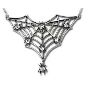  Spithrella Spider Alchemy Gothic Necklace: Jewelry