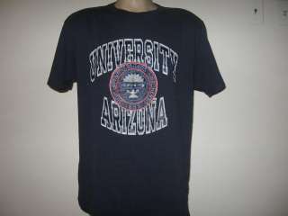   ARIZONA CHAMPION T Shirt college soft thin 80s football ncaa  