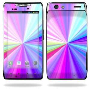   Motorola Droid Razr Maxx Android Smart Cell Phone Skins   Rainbow Zoom