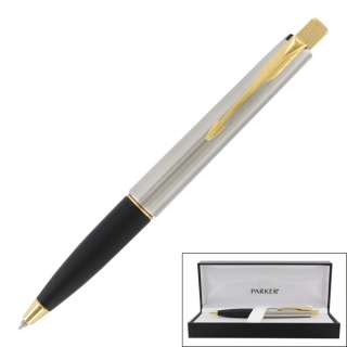 Parker Frontier Stainless Steel GT Ball Point Pen  