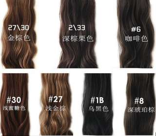   High quality Hair Extension Womens Wavy Curly Synthetic Hair  