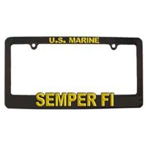  U.S.M.C. Semper Fi License Plate Frame Automotive