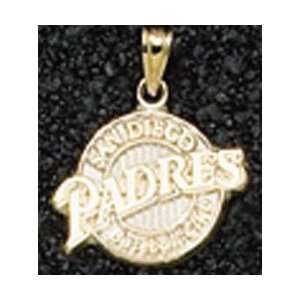  DUP   DO NOT USE San Diego Padres 5/8 inch Full Logo Gold 