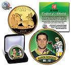 NFL Green Bay Packers 24k Gold Plated Print coin 12#