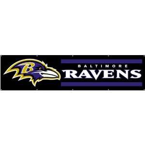  Baltimore Ravens Giant 8 Foot Nylon Banner: Sports 