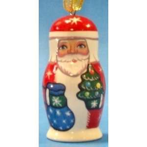  Father Frost Russian Wood Christmas Tree Ornament: Home 