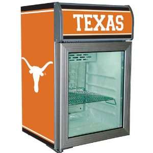  Texas Longhorns Glass Door Refrigerator