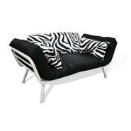 American Furniture Alliance Zebra Mali Soft/Cushion Futon at 