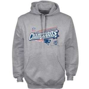 New England Patriots 2007 AFC Champions Official Locker Room Hooded 
