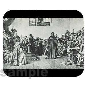 Martin Luther Before the Diet of Worms Mouse Pad