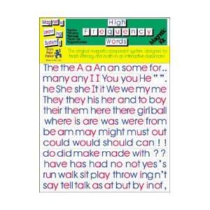   Parker Puzzles Magnetic High Frequency Words Kit
