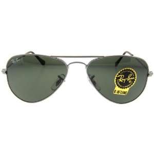  Ray BAn RB3044 Gunmetal/ G 15XLT W3100 52mm Sunglasses 