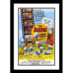  The Smurfs & the Magic Flute 32x45 Framed and Double 