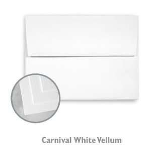  Carnival Vellum White Envelope   250/Box