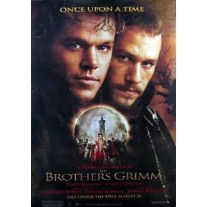  THE BROTHERS GRIMM ORIGINAL MOVIE POSTER