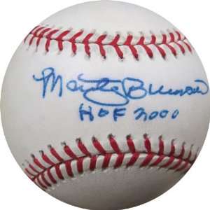 Marty Brennaman HOF 2000 Autographed Baseball  Sports 