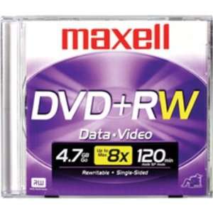  New 4X Rewritable dvd+RW   1 Case Pack 12   501866 