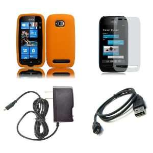   Light + Screen Protector + Micro USB Data Cable + Wall Charger: Cell