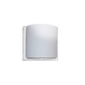 Dainolite V030 1W PC 1 Light Wall Sconce with White Frosted Shade 