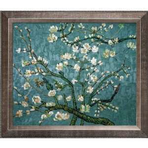 overstockArt Van Gogh Branches of An Almond Tree In Blossom Painting 