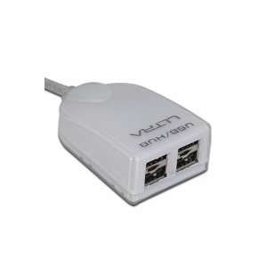  ULTRA PRODUCTS 4 Port USB Mini Hub ( White ) Electronics