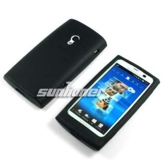 Sony Ericsson XPERIA X10 Silicone Case +LCD Screen Film  